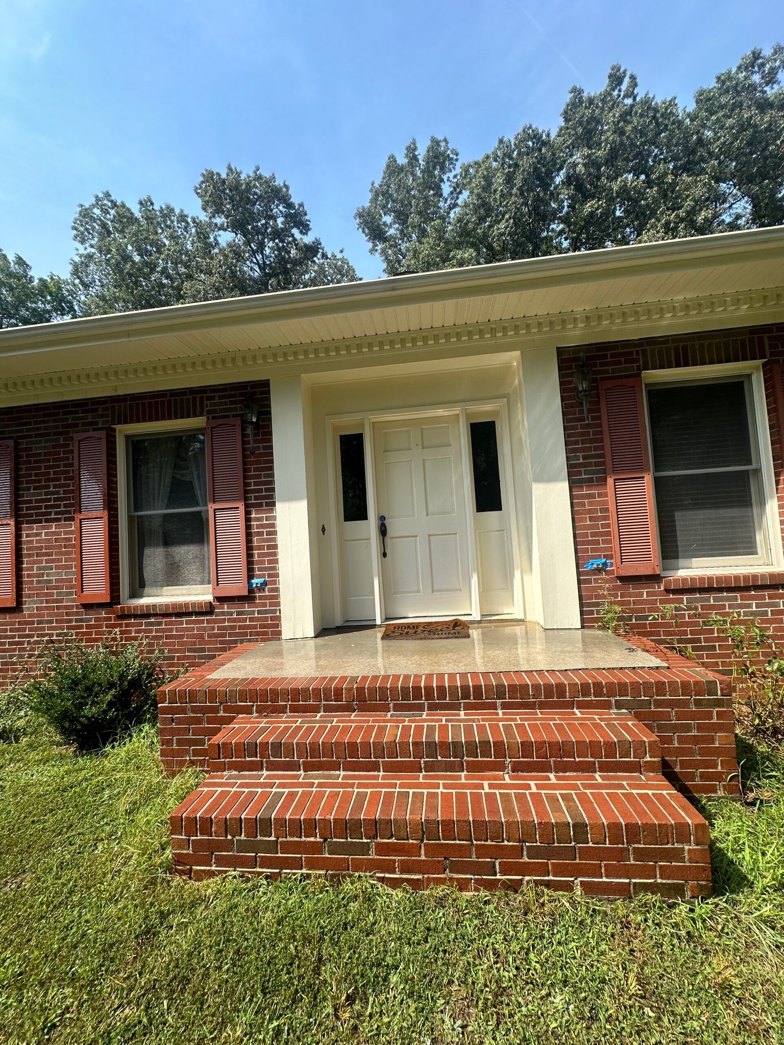 Brick Stairway Cleaning